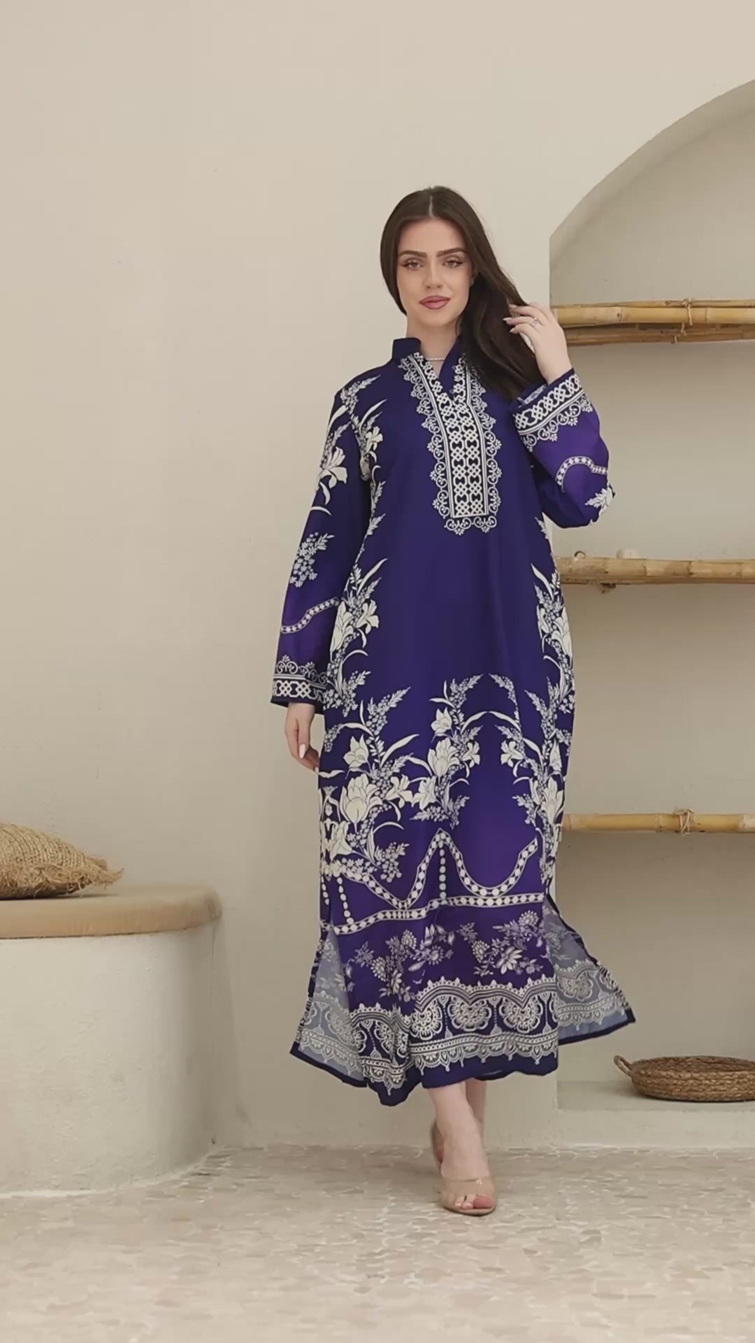 Velindra Kaftan Dress