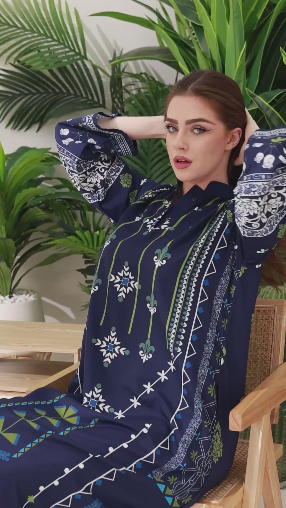 Rimara Kaftan Dress